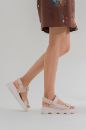 Kadın Kalın Taban Spor Sandalet BEJ ROZ HSN2323527
